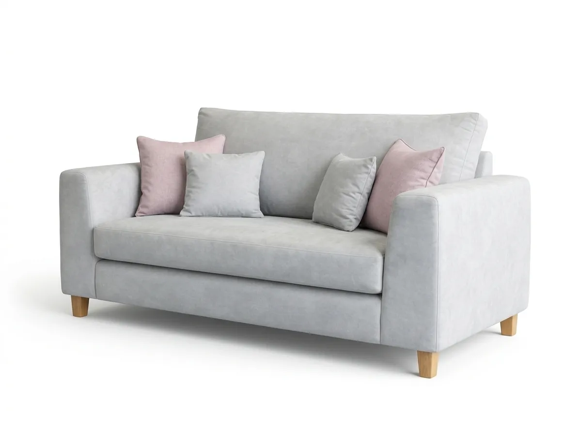 Balmoral Grey 3 seater side