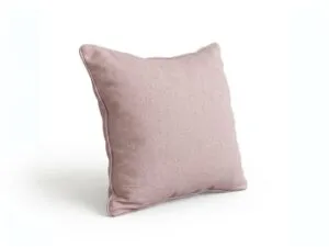 Soft pink cushion