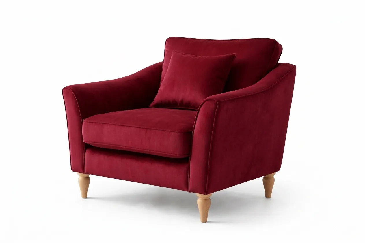Buckingham chair Claret side