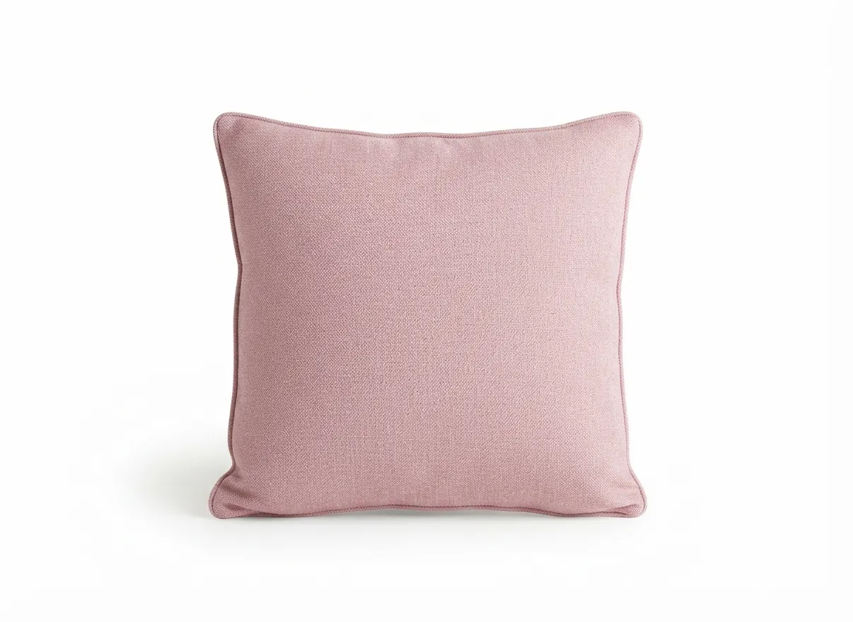 pink cushion front on