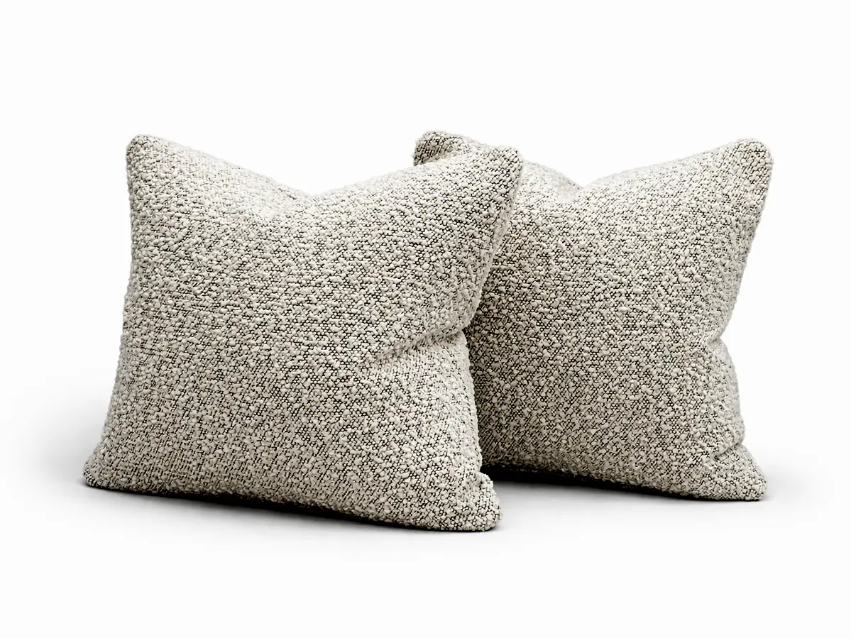 bouclé scatter cushion