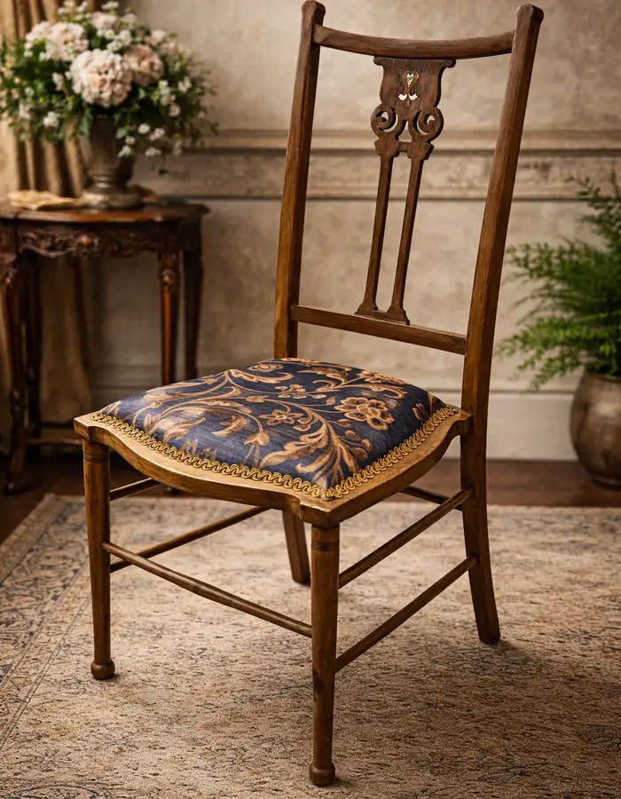 restored vintage chair