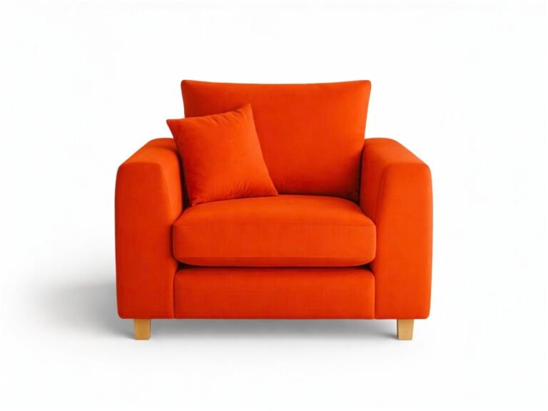 Blog orange chair ralvern upholstery cannock