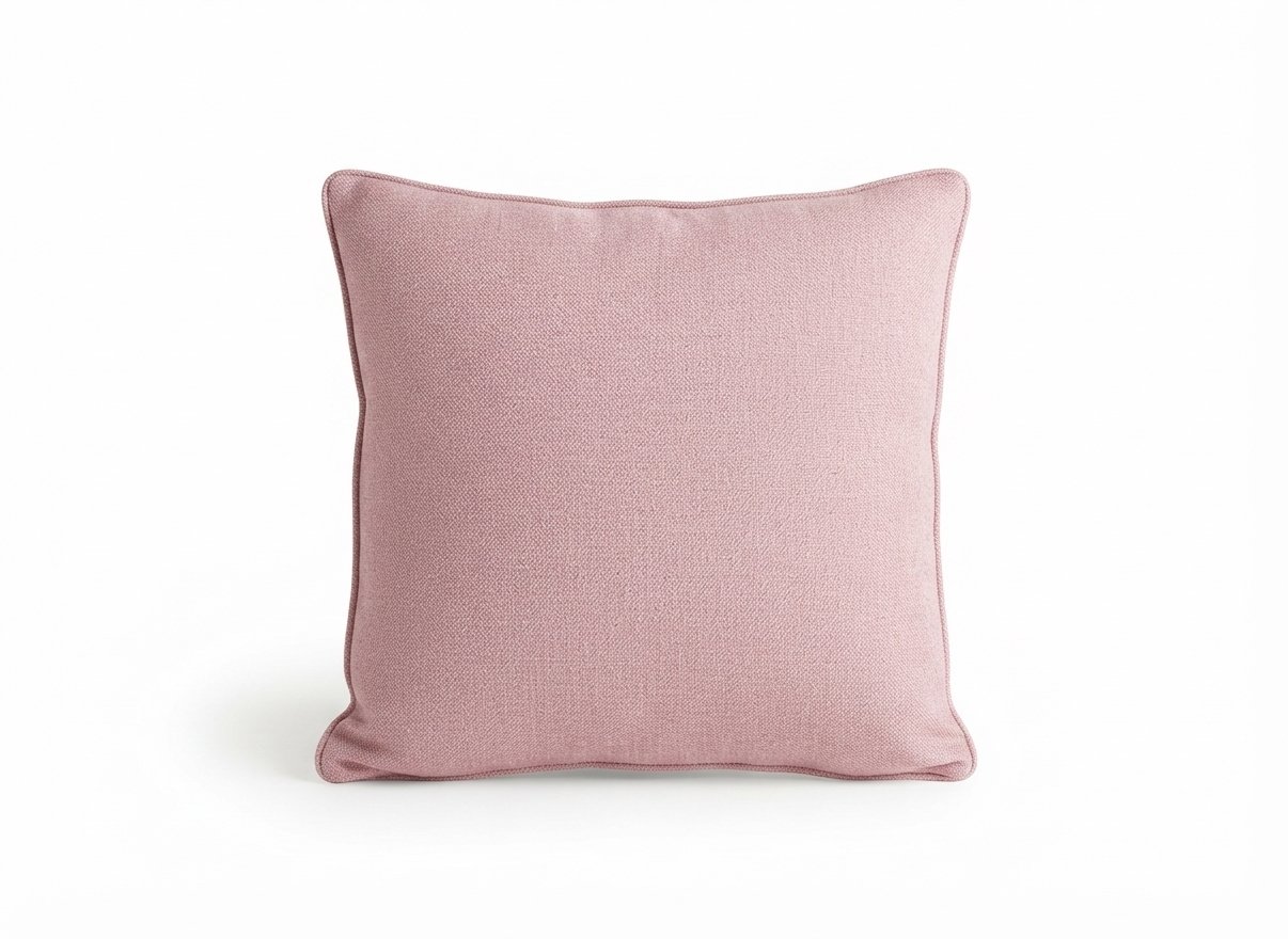 pink cushion front on